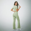 Kadın Mint Yoga & Fitness Takım Üst Tayt Set Kadın Mint Yoga & Fitness Takım Üst Tayt Set